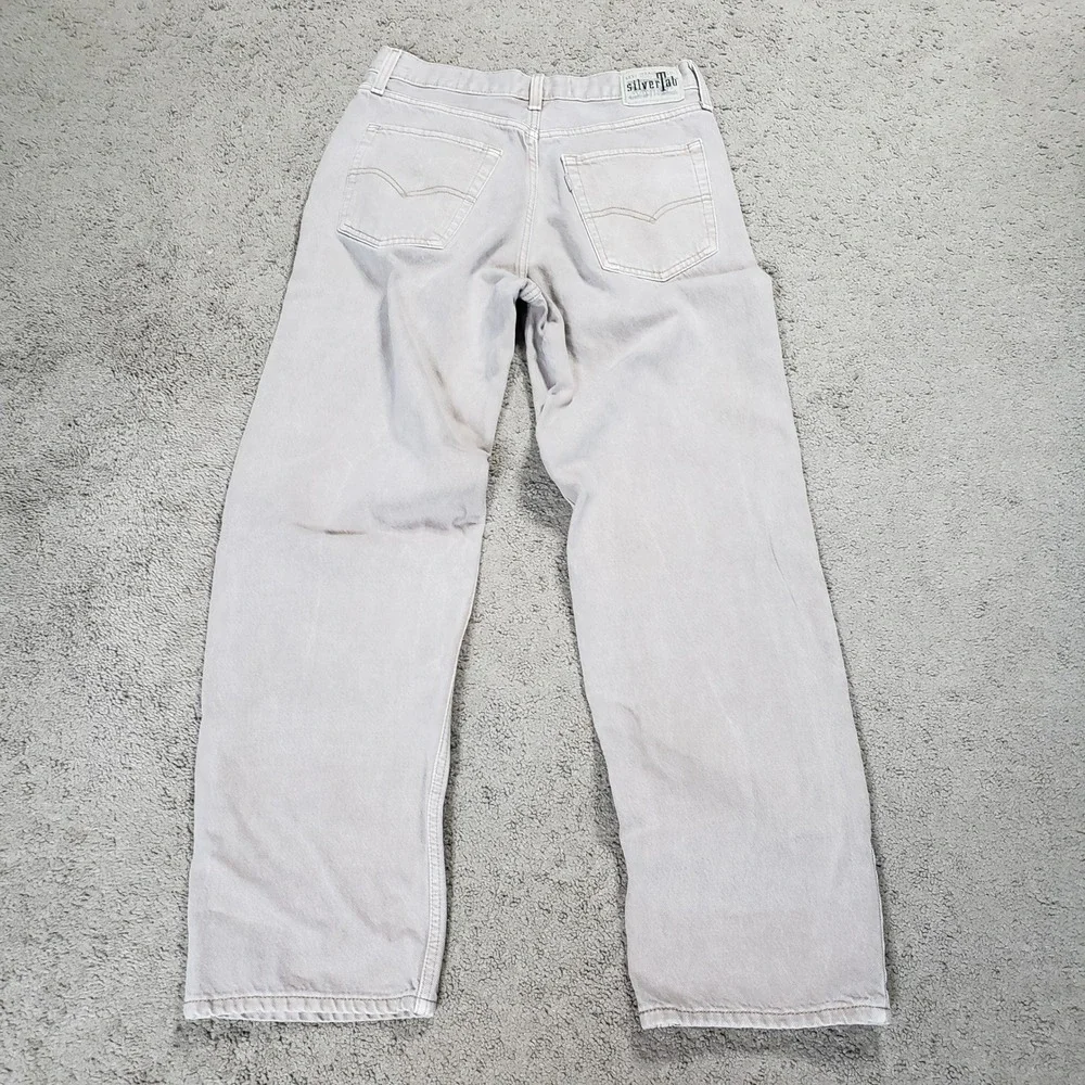 Levis SilverTab 94 Baggy Jeans Men 28x31 (FITS 29x30) Tan Khaki Skater Retro Y2K